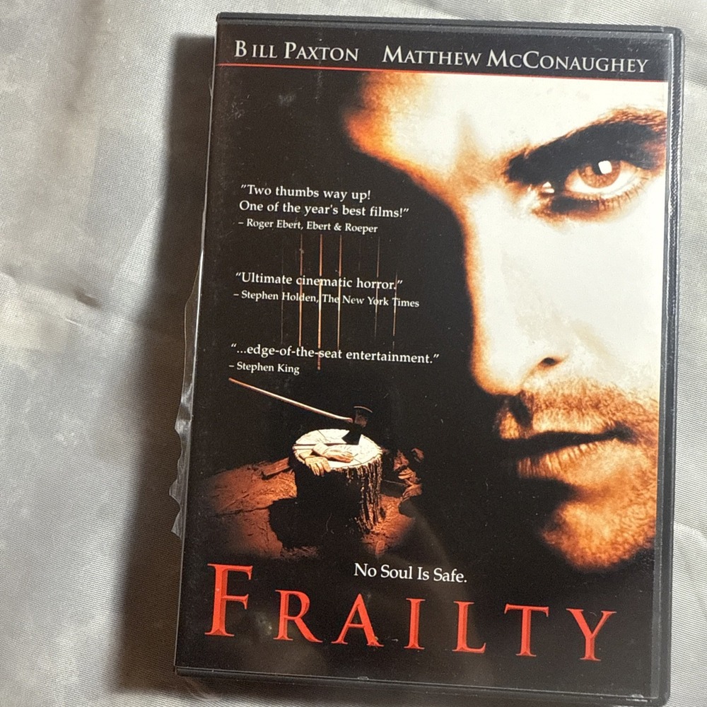 Frailty (DVD,‎ 2001) *No Scratches*